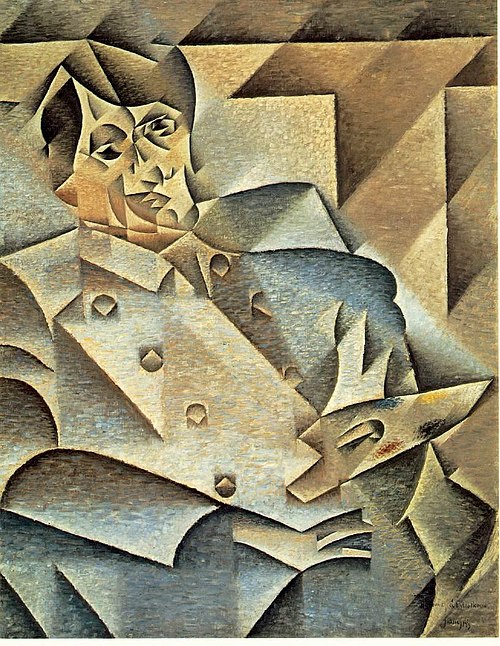A Juan Gris painting of Portrait of Picasso