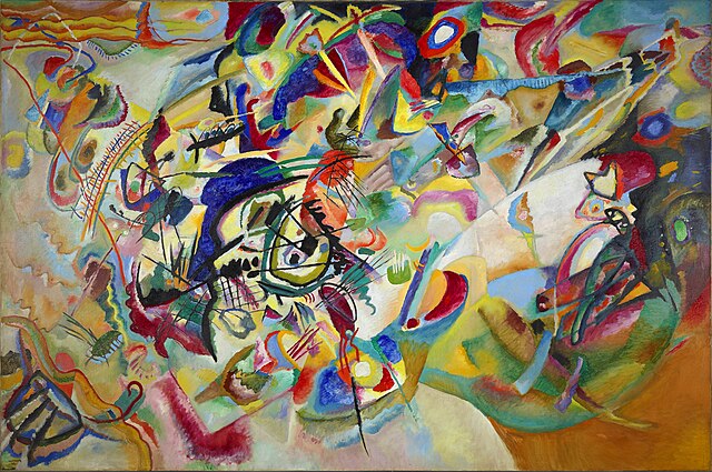 An image of "Composition VII" painting by Wassily Kandinsky