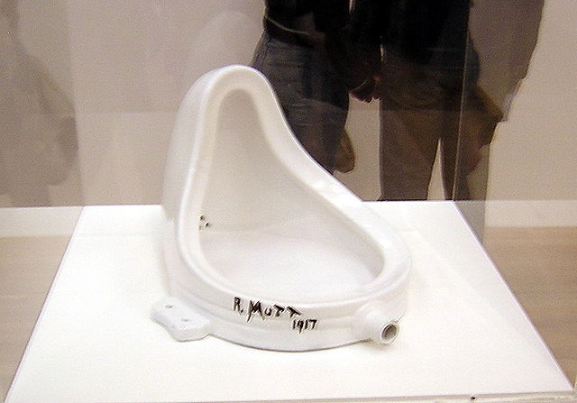 Marcel Duchamp’s "Fountain" (urinal)